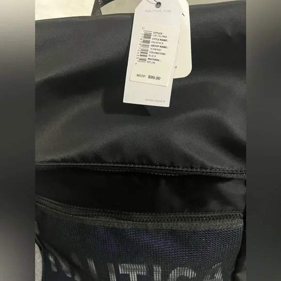 (SOLD) NWT Nautica Seaward Logo Backpack - Picture 3 of 6